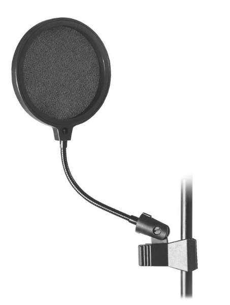 On-Stage ASVS6-B Pop Blocker Mikrofon Filtresi