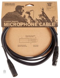 Daddario MIC10 Mikrofon Kablosu(3.05m) - Thumbnail