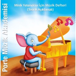 Portemem - Porte Müzik Akademisi Minik Yetenekler İçin Müzik Defteri