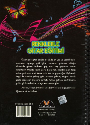 Renklerle Gitar Eğitimi - Sezgin Atila (DVD'li)