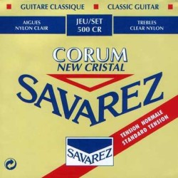 Savarez - Savarez 500CR Corum New Cristal Normal Tension Klasik Gitar Teli