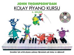 Portemem - Thompson Kolay Piyano Kursu-3