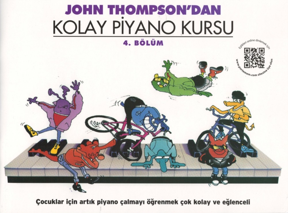 Thompson Kolay Piyano Kursu-4
