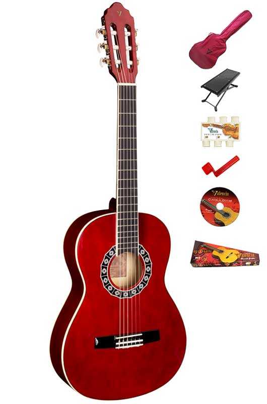 Valencia CG1K TWR Tam Boy Klasik Gitar Seti