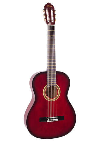 Valencia VC103T-RDS 3/4 Kırmızı Klasik Çocuk Gitarı