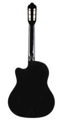 Valencia VC104TCBK 4/4 Siyah Kesik Kasa Klasik Gitar - Thumbnail